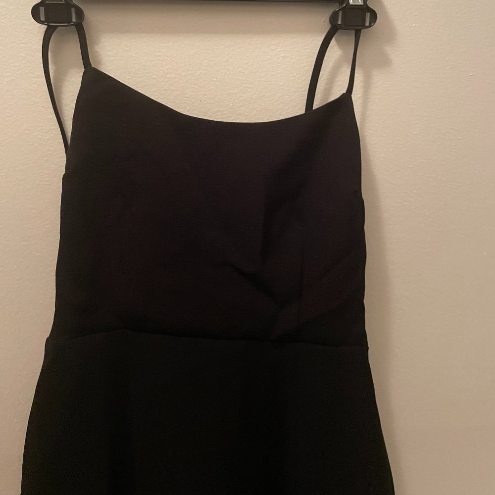 Express Black Long formal dress